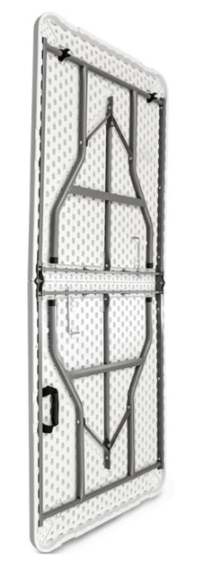 Mesa plegable Blanca 180cm