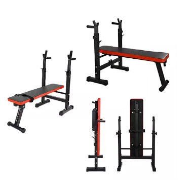 Banco plano declinable 3 niveles