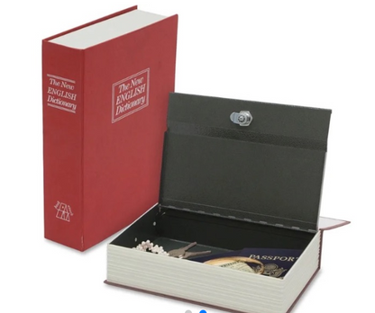 Libro Caja Fuerte + ENVÍO GRATIS