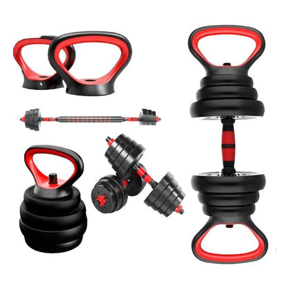 Kit Pesas 40 Kg Convertible Pesa Rusa ro