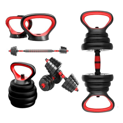 Kit Pesas 40 Kg Convertible Pesa Rusa ro