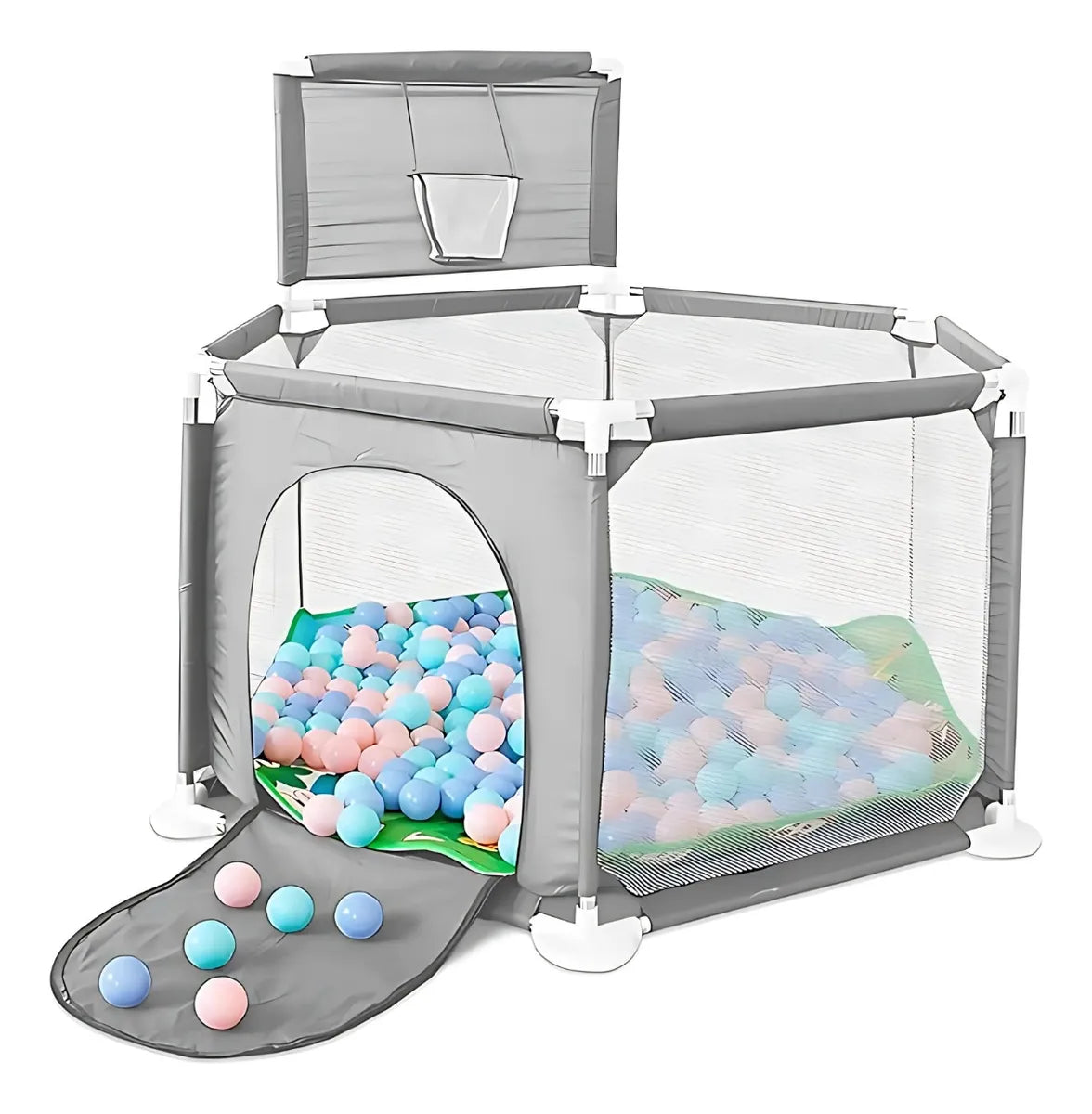 Gray helmet for bikers