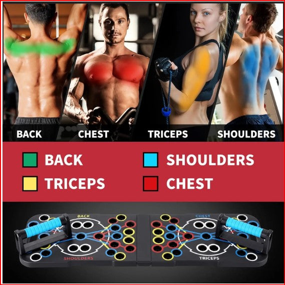 TABLA PUSH UP PROFESIONAL 56 en 1 + ENVÍO GRATIS