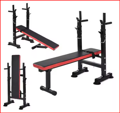 Banco plano declinable 3 niveles