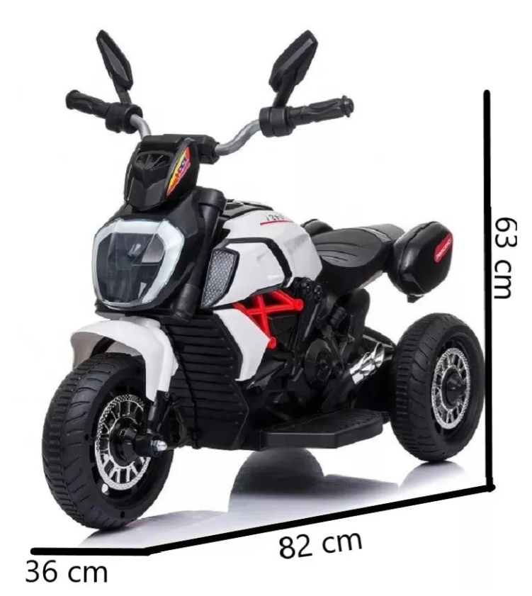 Moto Eléctrica de 3Ruedas Ducati