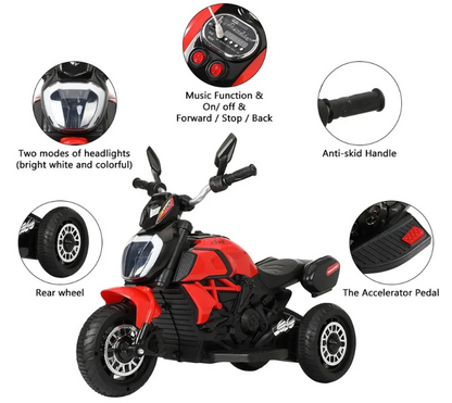 Moto Eléctrica de 3Ruedas Ducati