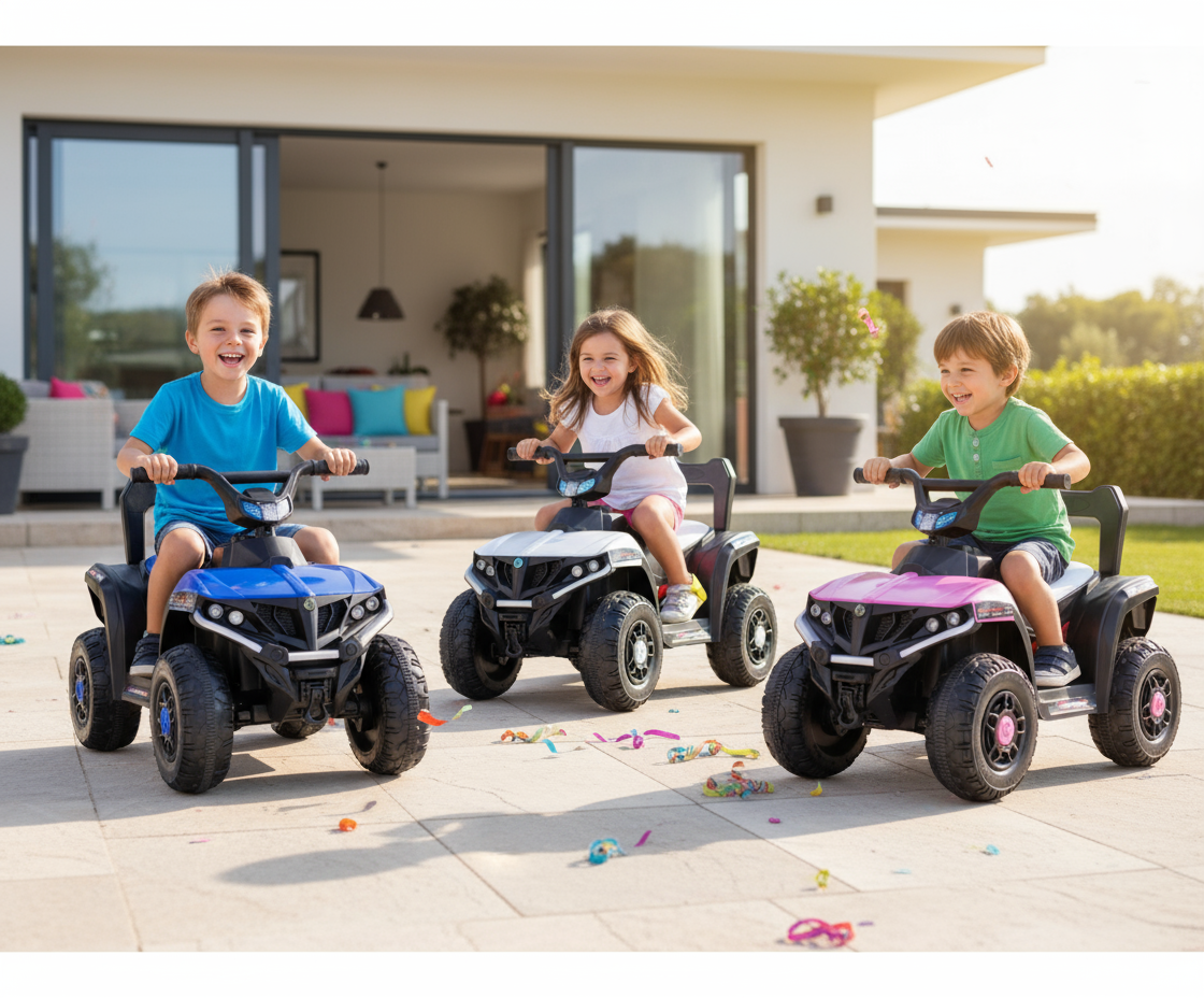 Cuatri Moto Eléctrica Recargable