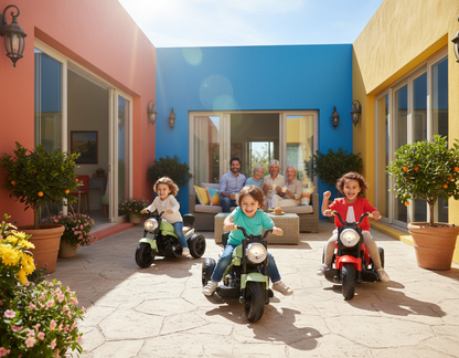 Moto Eléctrica Montable Harley