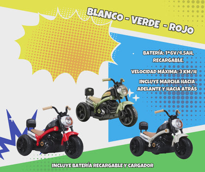 Moto Eléctrica Montable Harley