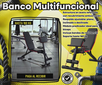 Banco De Pesas Ejercicio Múltiple PS